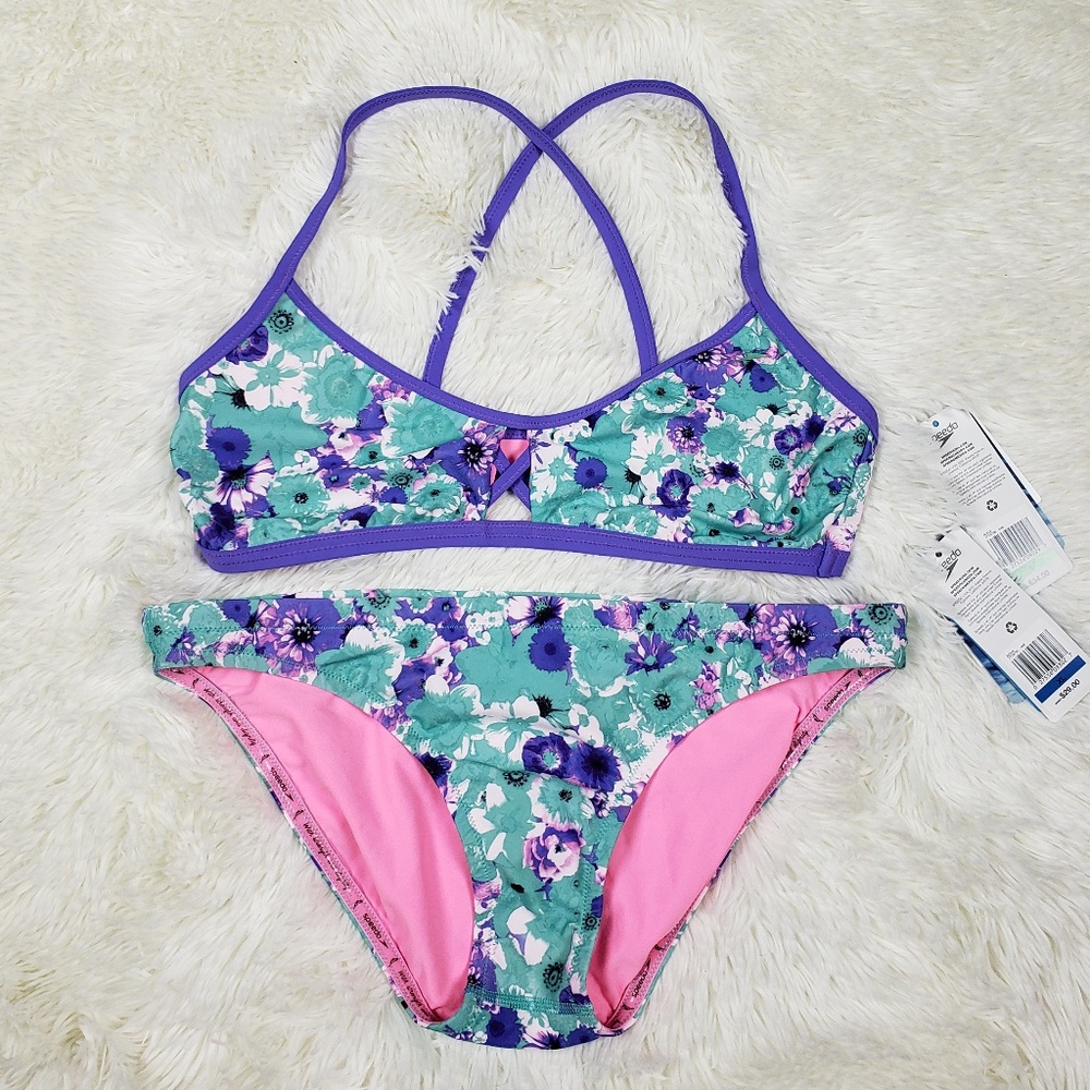 Speedo Missy Franklin Two Piece Bathing Suit